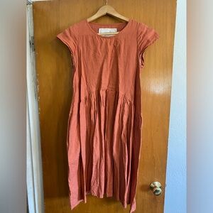 NotPerfectLinen midi dress small/medium